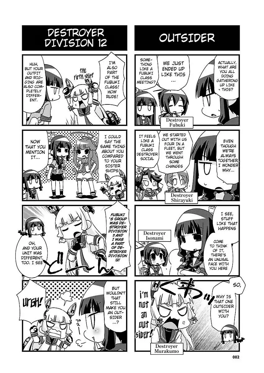 Kantai Collection - Kankore - 4-koma Comic - Fubuki, Ganbarimasu! Chapter 37 2